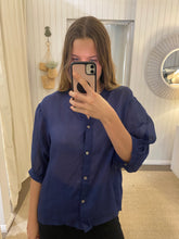Load image into Gallery viewer, Aurora Shirt - Navy