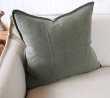 Load image into Gallery viewer, Luca® Linen Cushion - Khaki