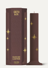 Load image into Gallery viewer, Black Oud & Saffron Pillar Candle