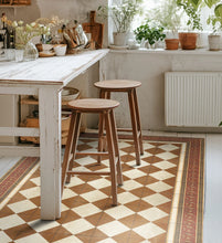 Load image into Gallery viewer, Gambit Camel Antique Vinyl Rug 80x195