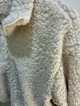 Load image into Gallery viewer, Teddy Bomber Jacket - Cream