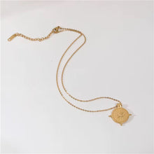 Load image into Gallery viewer, Sun Medallion Necklace
