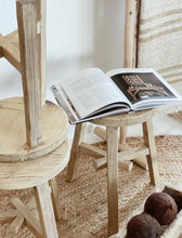 Load image into Gallery viewer, Wren | Round Elm Stool