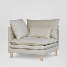 Load image into Gallery viewer, Aura Corner Sofa Base With Cover Natural