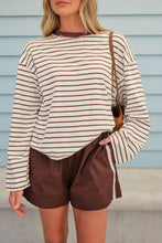 Load image into Gallery viewer, Beau Long Sleeve Slouchy Tee