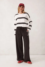 Load image into Gallery viewer, Gigi Wide Leg Terry Track pant