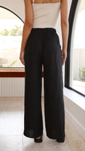 Load image into Gallery viewer, Little Lies Jude Linen Pant - Black