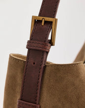 Load image into Gallery viewer, Suede Cabas Chestnut