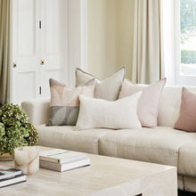 Load image into Gallery viewer, Luca Linen Cushion - Soft Lilac