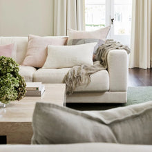 Load image into Gallery viewer, Luca Linen Cushion - Soft Lilac
