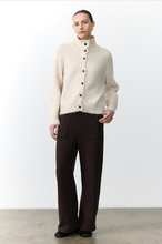 Load image into Gallery viewer, Sidney Button-Up Cardigan – Oatmeal