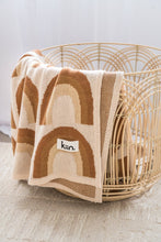 Load image into Gallery viewer, Organic Cotton Knitted Blanket: Bloom