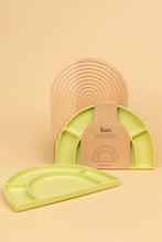 Load image into Gallery viewer, Silicone Divided Plate: Tan