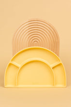 Load image into Gallery viewer, Silicone Divided Plate: Tan