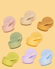 Load image into Gallery viewer, Silicone Suction Bowl with lid + Spoon Set: Blossom