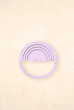Load image into Gallery viewer, Rainbow Silicone Teether - Outlet: Buttercup