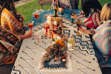 Load image into Gallery viewer, 'Hey Jude' Woven Picnic Rug/Throw: Regular 130x160cm