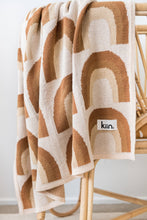 Load image into Gallery viewer, Organic Cotton Knitted Blanket: Bloom