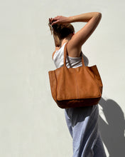 Load image into Gallery viewer, Juju & Co - Baby Unlined Tote - Tan