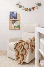Load image into Gallery viewer, Organic Cotton Knitted Blanket: Bloom