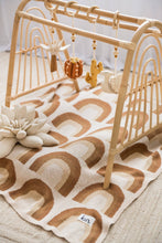 Load image into Gallery viewer, Organic Cotton Knitted Blanket: Bloom
