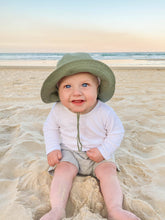 Load image into Gallery viewer, Cotton Sun Hat: Oatmeal / Medium