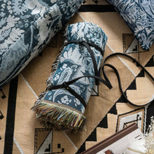 Load image into Gallery viewer, 'Yesterday' Woven Picnic Rug/Throw: Regular 130x160cm