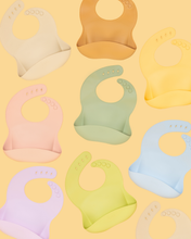 Load image into Gallery viewer, Silicone Bib: Lilac