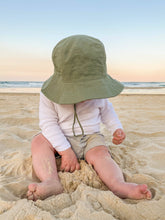 Load image into Gallery viewer, Cotton Sun Hat: Oatmeal / Medium