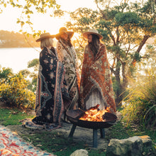 Load image into Gallery viewer, 'Penny Lane' Woven Picnic Rug/Throw: Regular 130x160cm