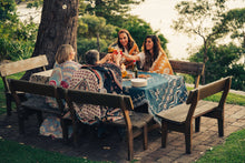 Load image into Gallery viewer, 'Let It Be' Woven Picnic Rug/Throw: Regular 130x160cm