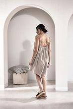 Load image into Gallery viewer, Fundamental Linen Slip Dress - Natural