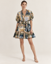 Load image into Gallery viewer, The Sonia Scarf Print Mini Dress