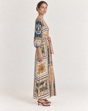 Load image into Gallery viewer, The Sonia Scarf Print Maxi Dress