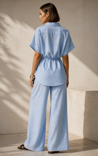 Load image into Gallery viewer, THE SIENNA DRAWSTRING SET -POWDER BLUE