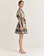 Load image into Gallery viewer, The Sonia Scarf Print Mini Dress