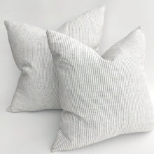 Load image into Gallery viewer, Lena Linen Pinstriped Cushion