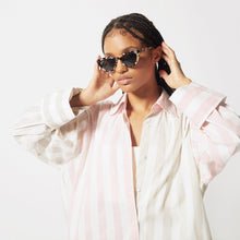 Load image into Gallery viewer, Status Anxiety - Villain Sunglasses - White Tort