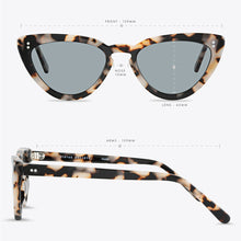 Load image into Gallery viewer, Status Anxiety - Villain Sunglasses - White Tort