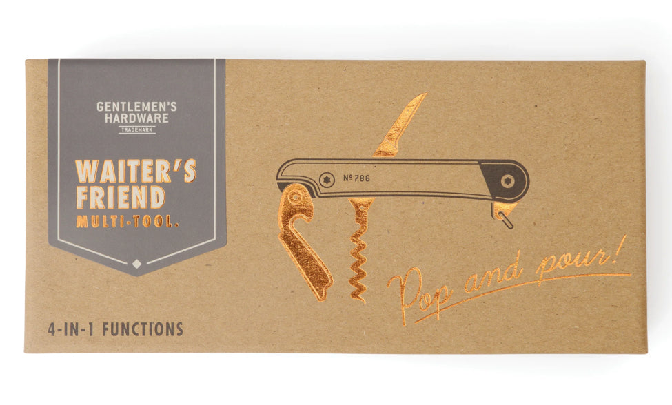 Gentleman’s hardware waiters friend multi tool