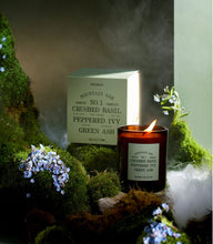 Load image into Gallery viewer, Hunter candle - NO. 1 MOUNTAIN ASH / CRUSHED BASIL, PEPPERED IVY, GREEN ASH
