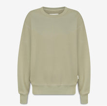 Load image into Gallery viewer, Status Anxiety - Could be nice - women&#39;s classic crew / washed sage
