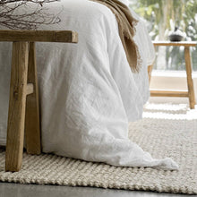 Load image into Gallery viewer, Vincent White Wash Jute: Oversized mat
