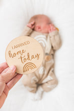 Load image into Gallery viewer, Baby Milestone Wooden Discs
