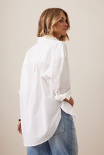 Load image into Gallery viewer, Peta Oversized Shirt - White
