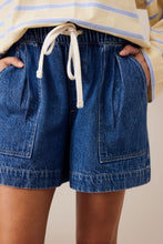 Load image into Gallery viewer, Darcy Relaxed Everyday Short - Fresh Indigo
