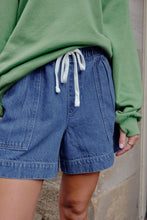 Load image into Gallery viewer, Darcy Relaxed Everyday Short - Fresh Indigo
