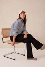 Load image into Gallery viewer, Paige Ponte Bootleg Pant - Black
