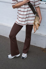 Load image into Gallery viewer, Paige Ponte Bootleg Pant - Chocolate
