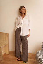 Load image into Gallery viewer, The Lounge Pant - Textured Chocolate Check
